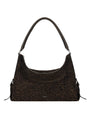 Stand Oil Mushy Bag — Nubuck Slouch Tote — Leopard Brown