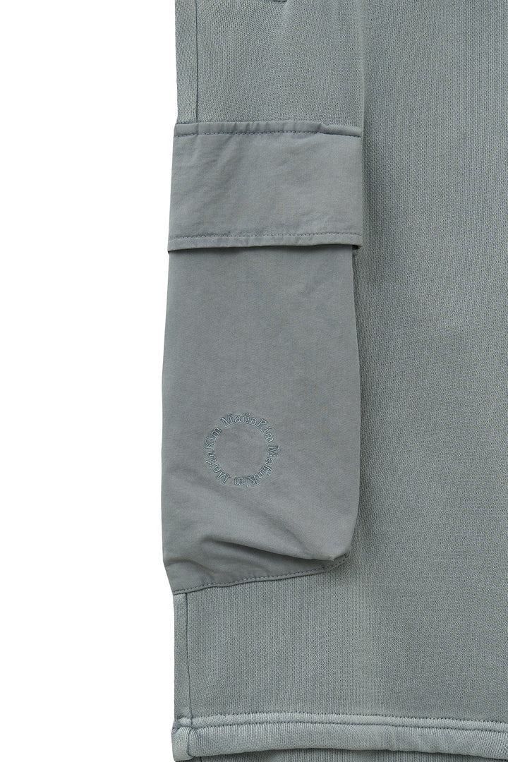 Matin Kim Pigment Dyed Cargo Pants — Light Grey