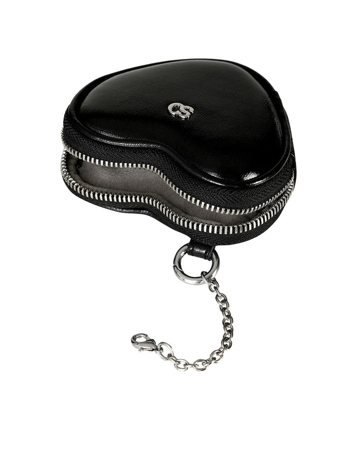 Stand Oil Heart Pods Keyring — Black