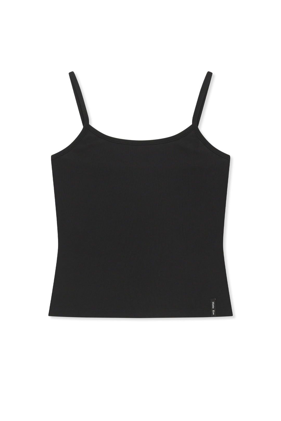 Matin Kim 3/4 Sleeve Layered Tank Top — Black