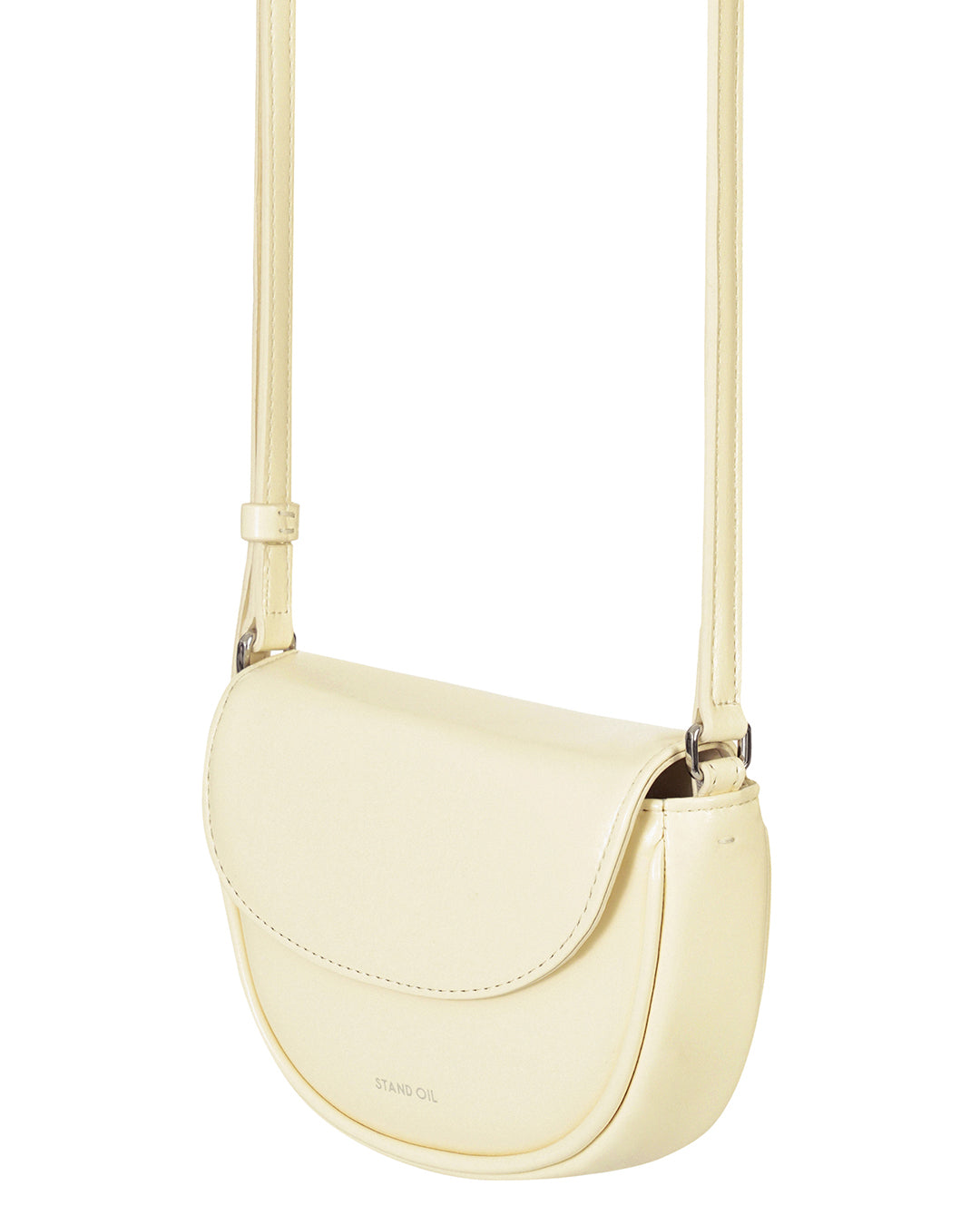 Stand Oil Mino Bag — Half-Moon Crossbody — Butter