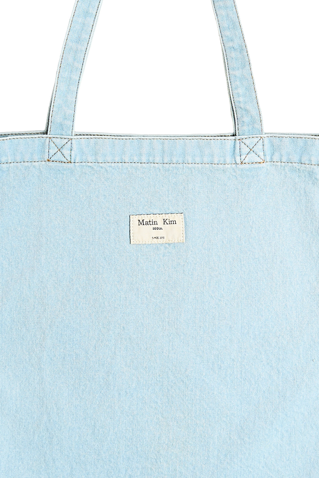 Matin Kim Stitch Denim Ecobag Sky