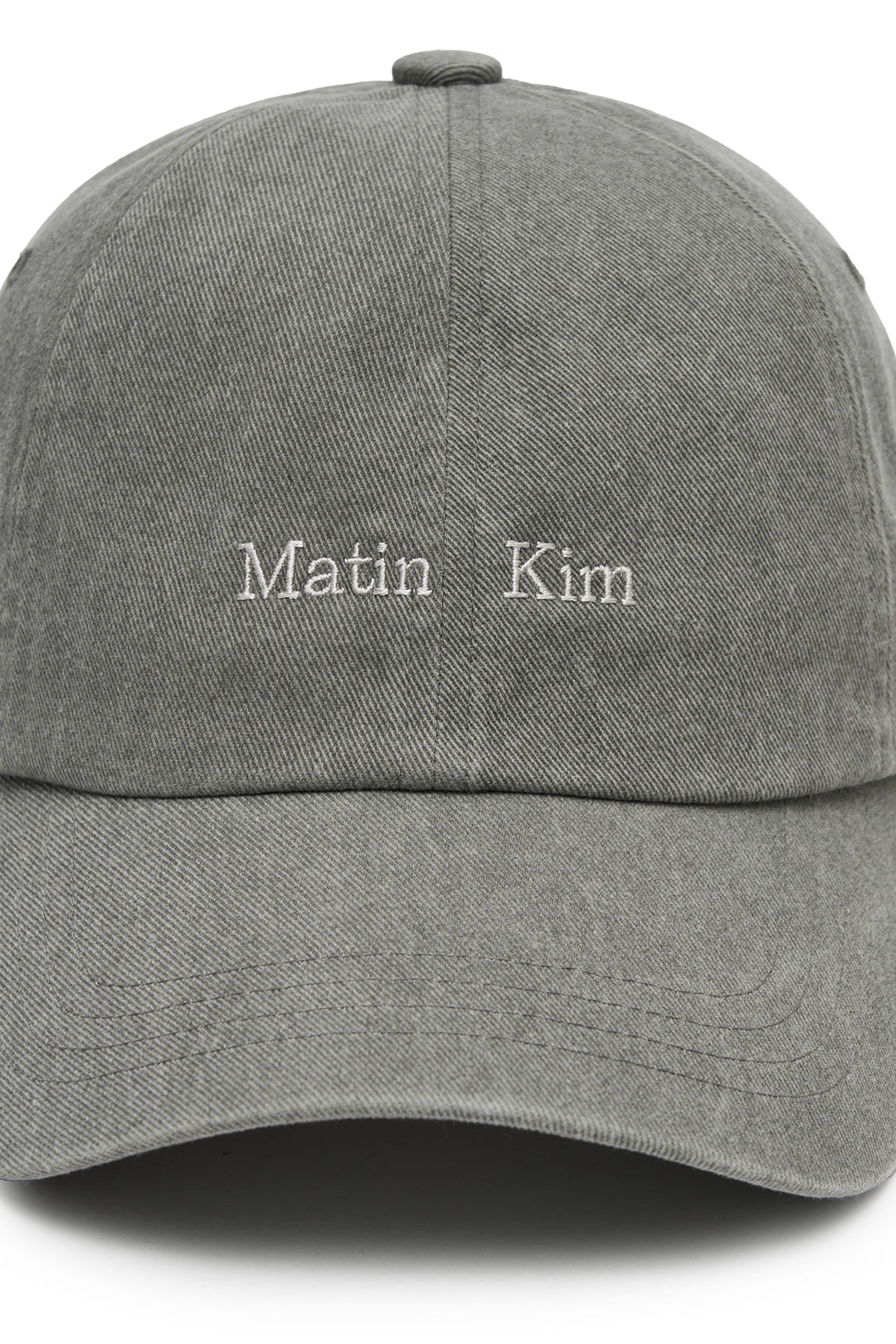 Matin Kim Mini Classic Logo Ball Cap Light — Khaki