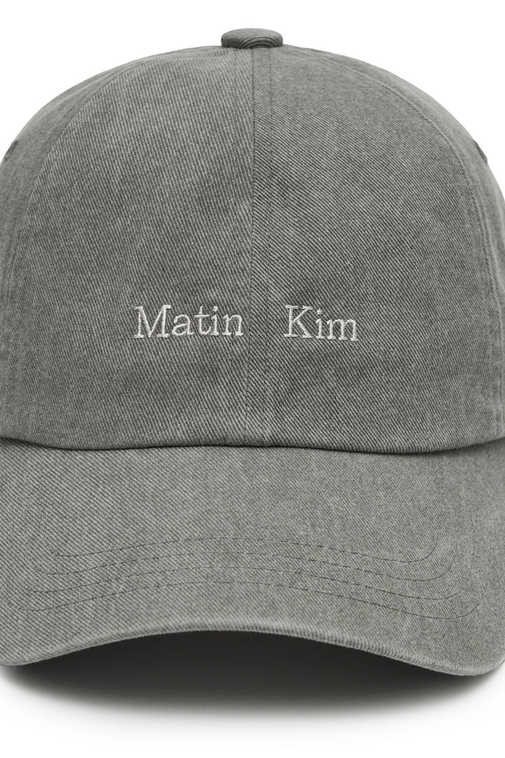 Matin Kim Mini Classic Logo Ball Cap Light — Khaki