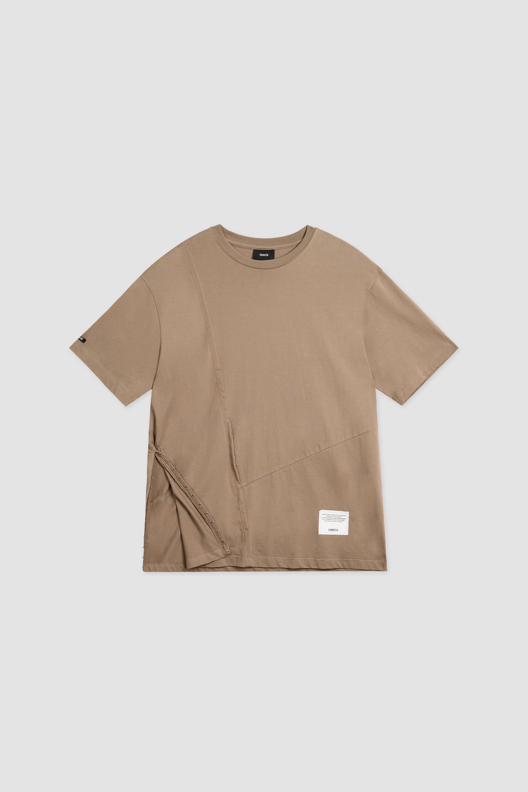 KIMMATIN Hook and Eye Point Two Way Top — Beige