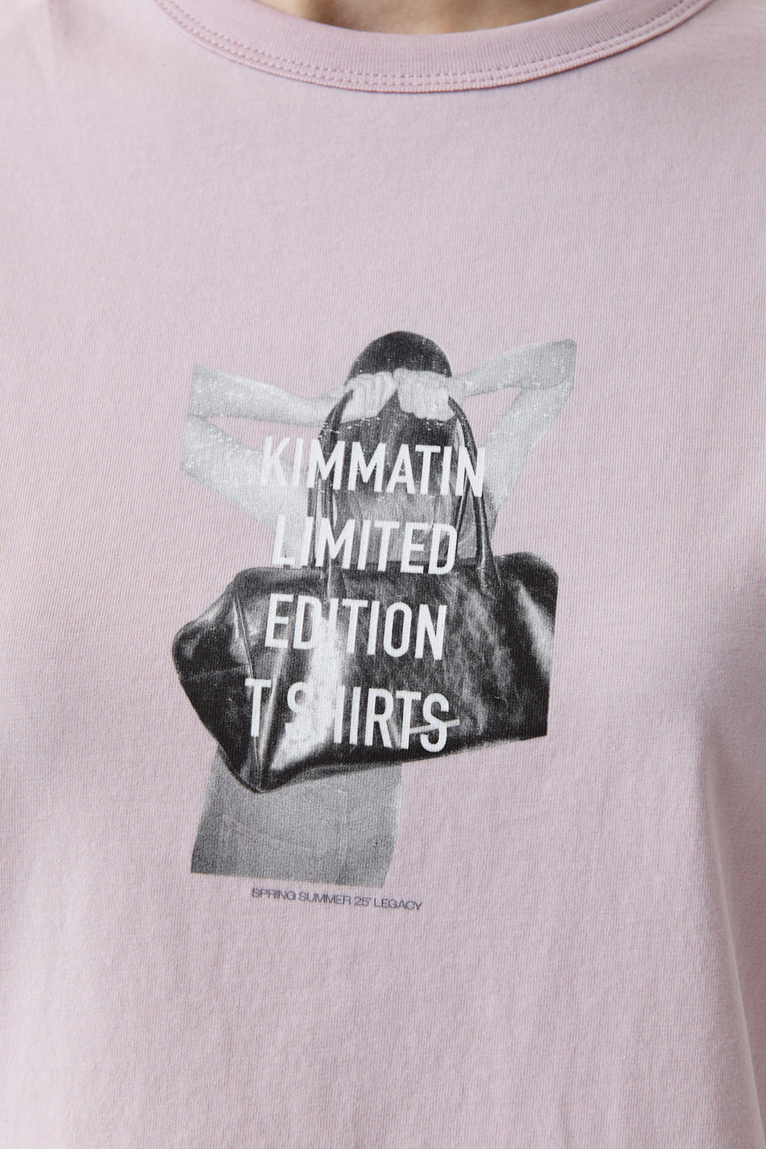 KIMMATIN Campaign Printing Top — Pink