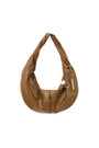 Matin Kim Twist Handle Small Hobo Bag — Brown