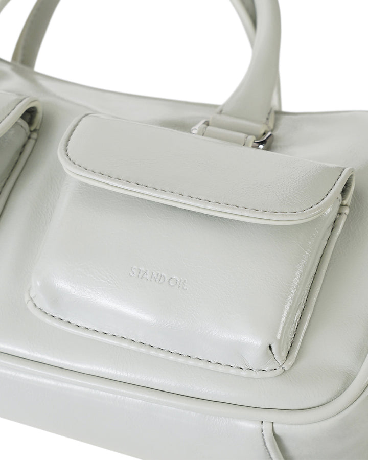 Stand Oil Chubby Half Bag — Pale gray