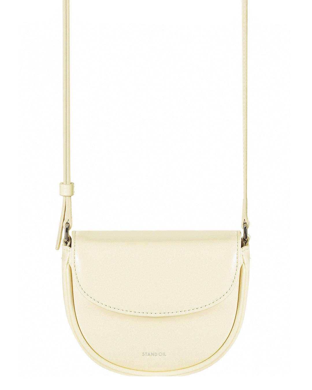 Stand Oil Mino Bag — Half-Moon Crossbody — Butter