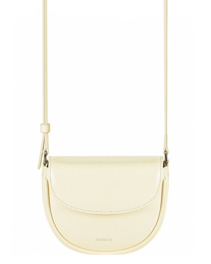 Stand Oil Mino Bag — Half-Moon Crossbody — Butter