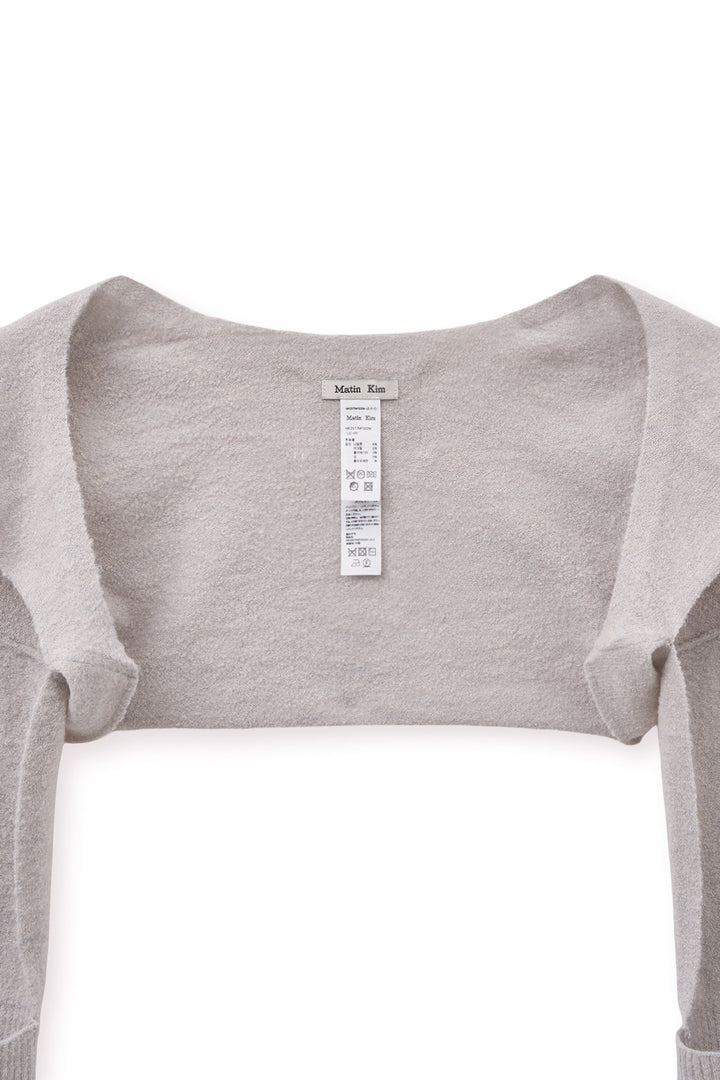 Matin Kim Bolero Knit Muffler Light — Beige