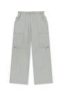 Matin Kim Multi Panel Parachute Pants — Light Grey