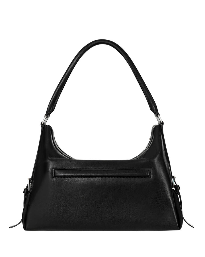 Stand Oil Mushy Bag — Nubuck Slouch Tote — Black