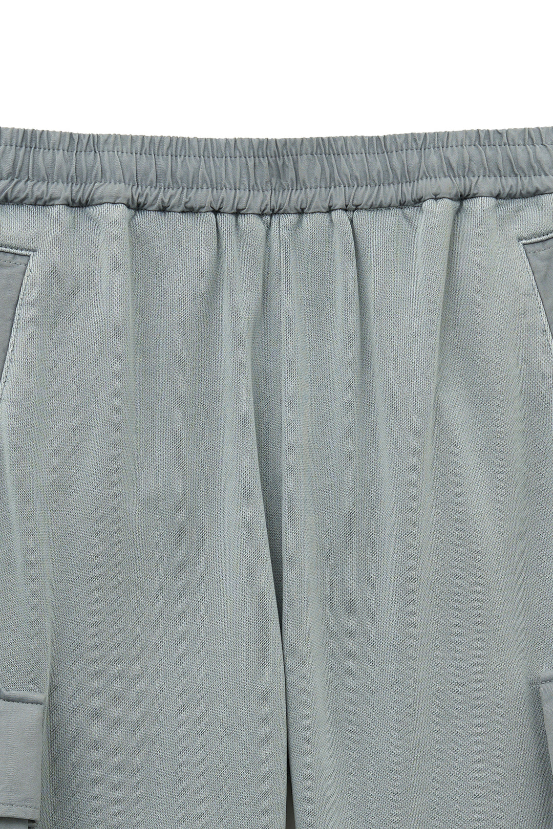 Matin Kim Pigment Dyed Cargo Pants — Light Grey