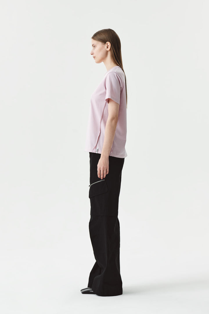 KIMMATIN Campaign Printing Top — Pink