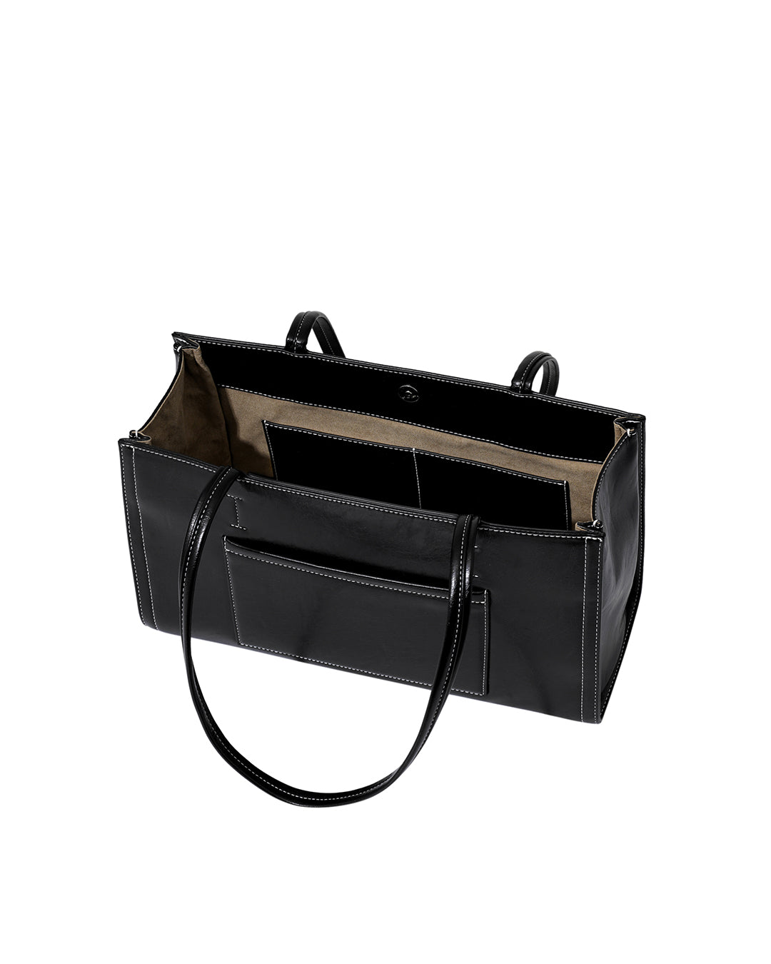 Stand Oil Oblong Bag — Stitch Black