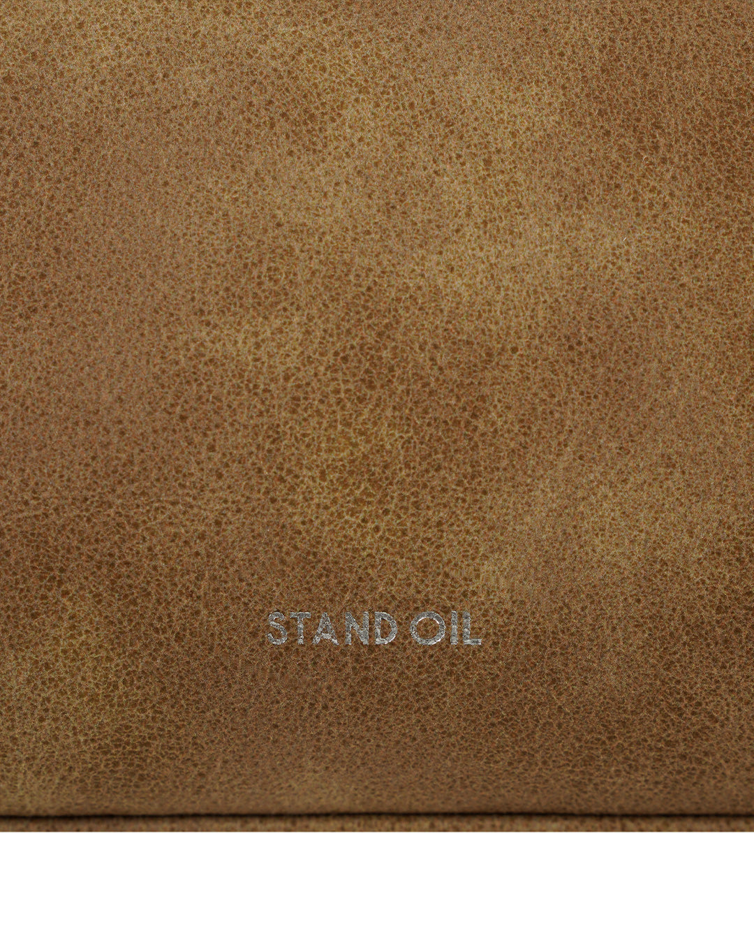 Stand Oil Chunky Bag — Nubuck Crossbody — Camel