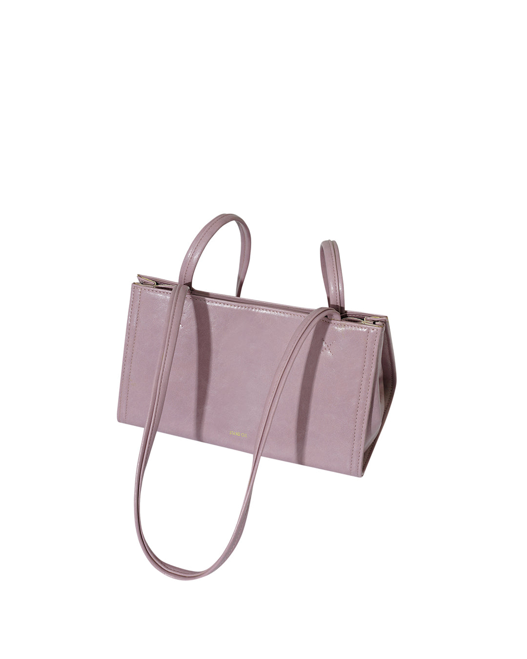 Stand Oil Oblong Tiny Shoulder Bag — Lavender