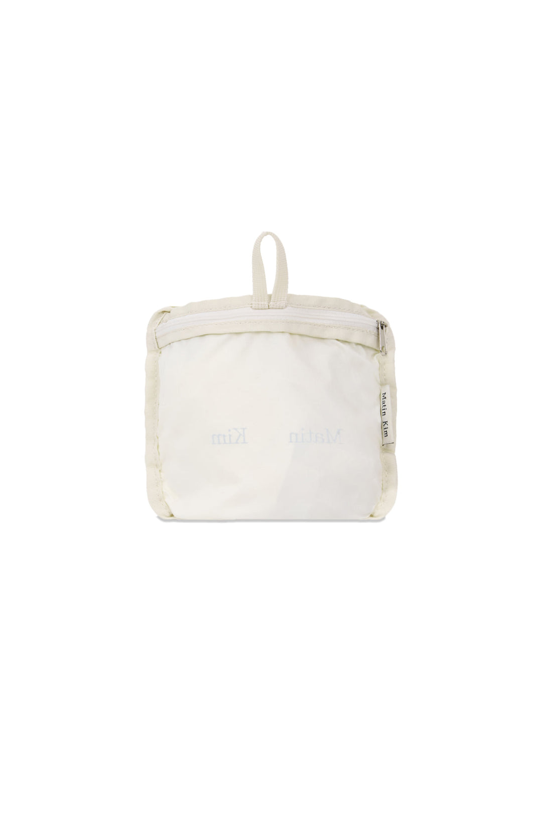 Matin Kim Glossy Packable Backpack — White