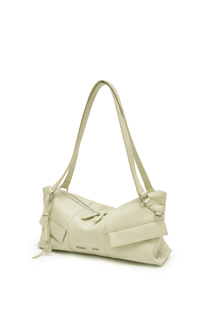 Matin Kim Wide Nemo Shoulder Bag Light — Beige