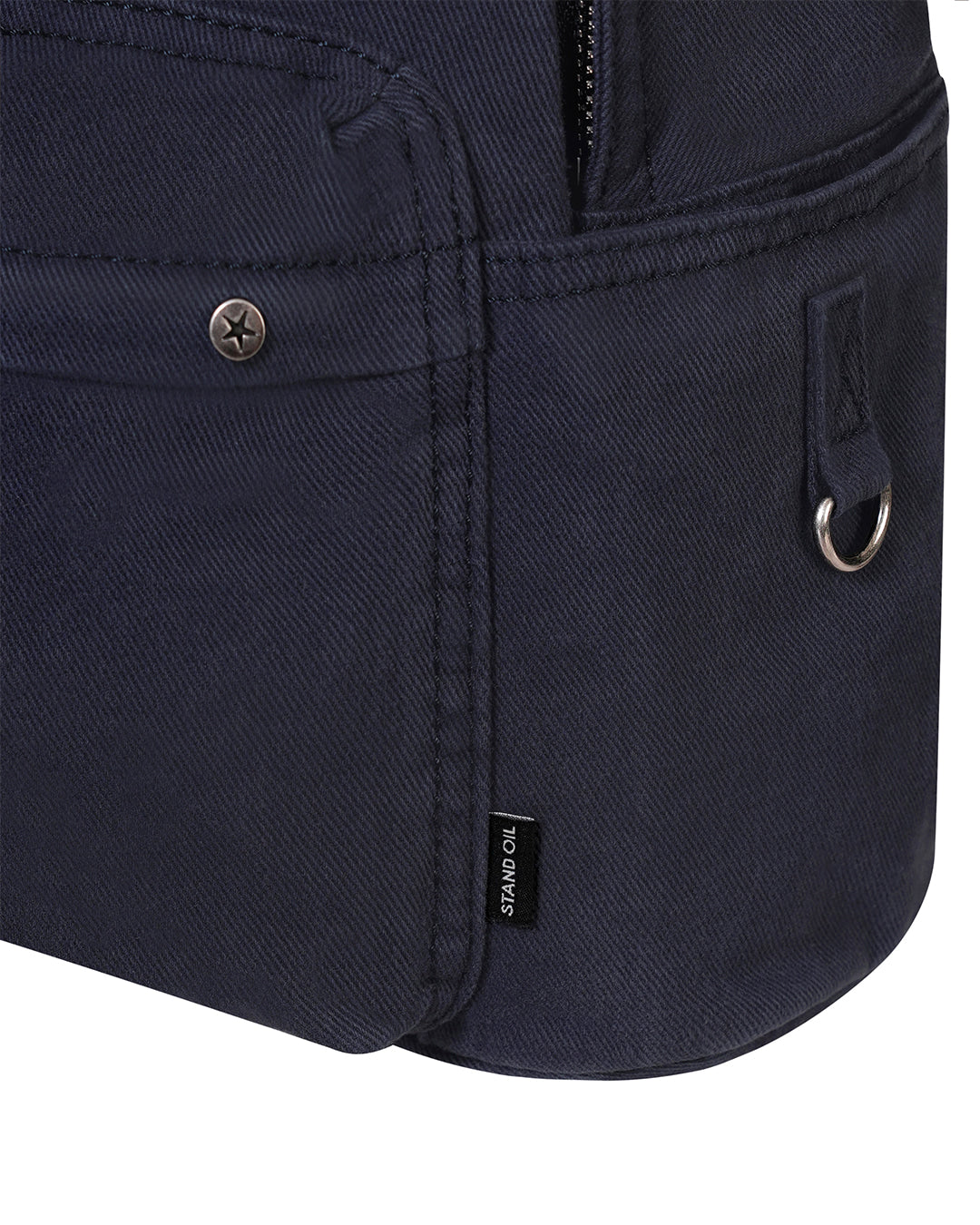 Stand Oil Day Backpack — Vintage Wash — Navy