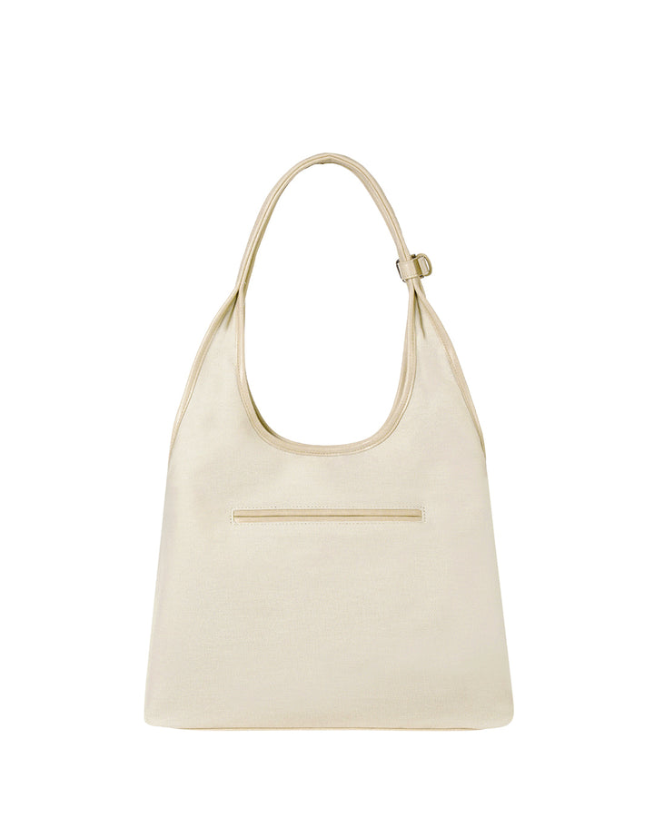 Stand Oil Ringo Bag — Reversible Canvas Crossbody — Canvas Cream