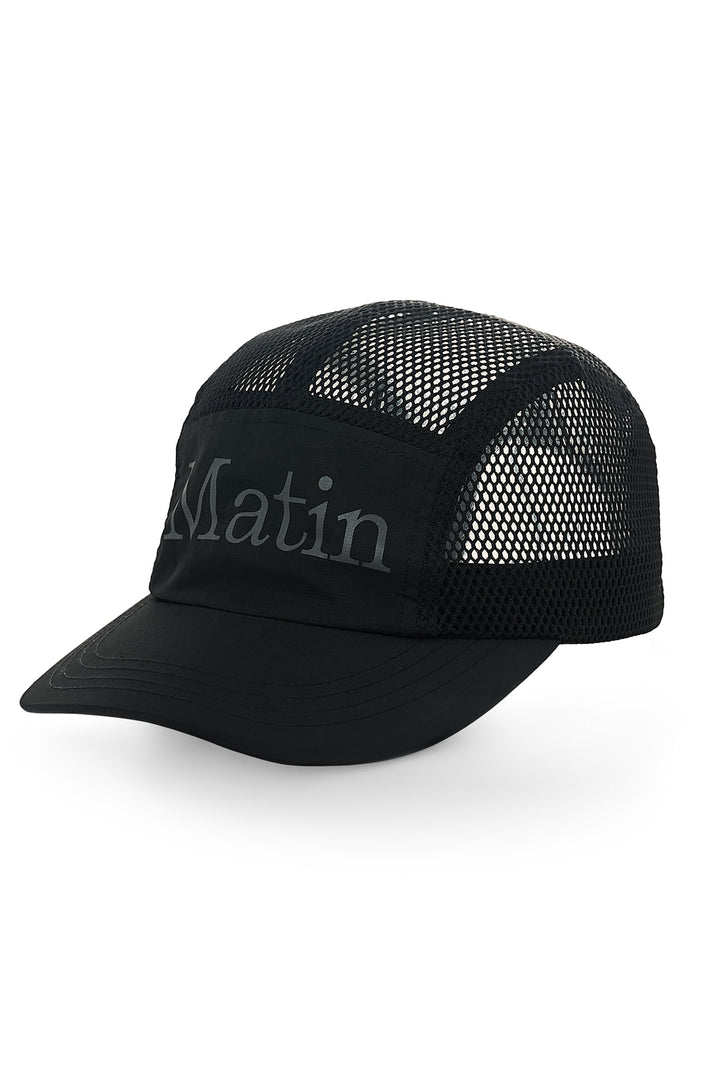 Matin Kim Light Mesh Cap — Black