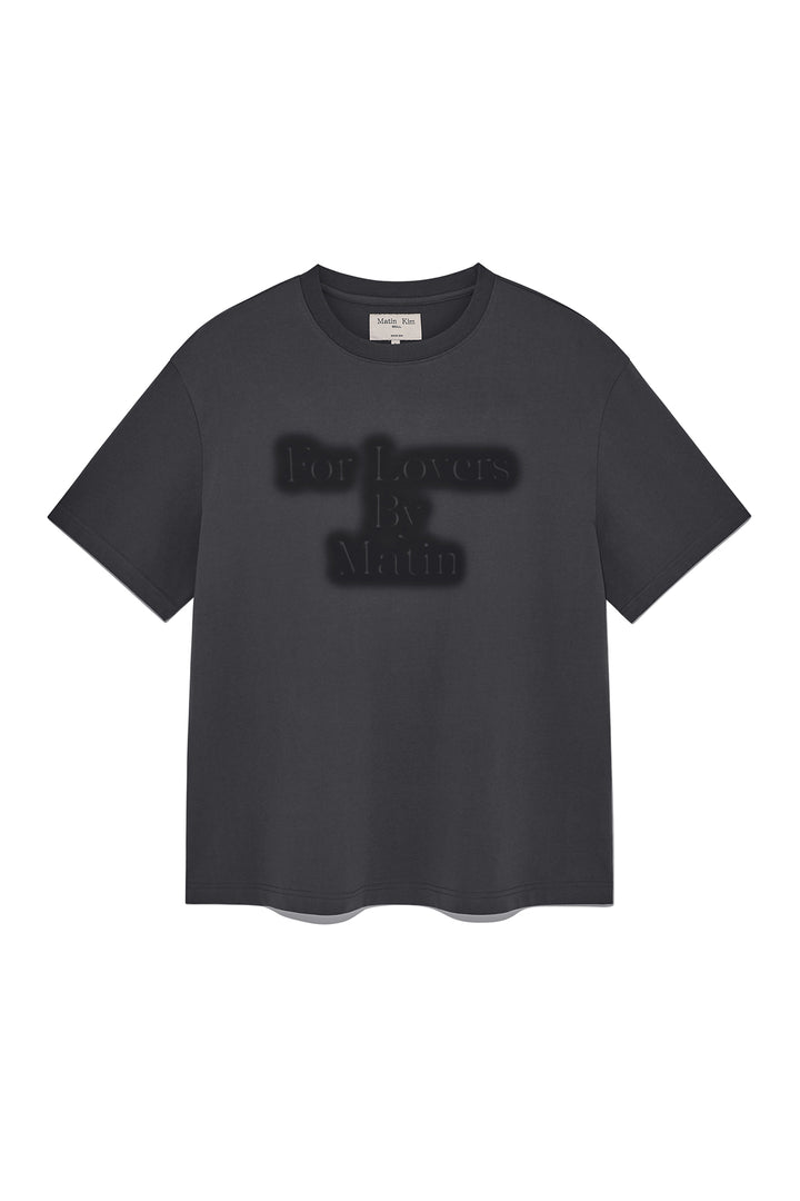 Matin Kim For Lovers Logo Point Top — Charcoal