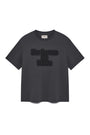 Matin Kim For Lovers Logo Point Top — Charcoal