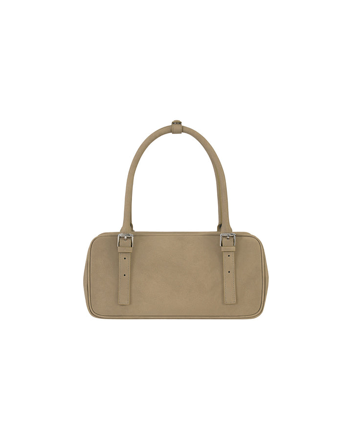 Stand Oil Square Bowling Bag — Taupe