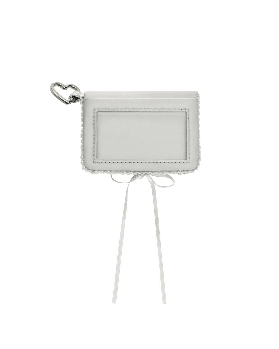 Stand Oil Memory Fluffy Keyring — Silver