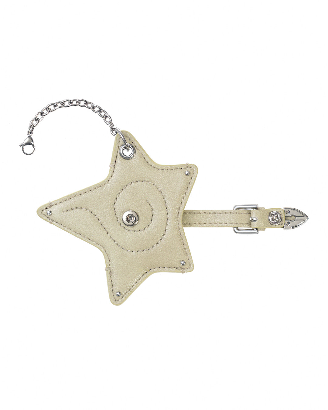 Stand Oil Cosmic Star Keyring — Card Holder — Olive