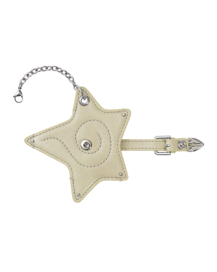 Stand Oil Cosmic Star Keyring — Card Holder — Olive
