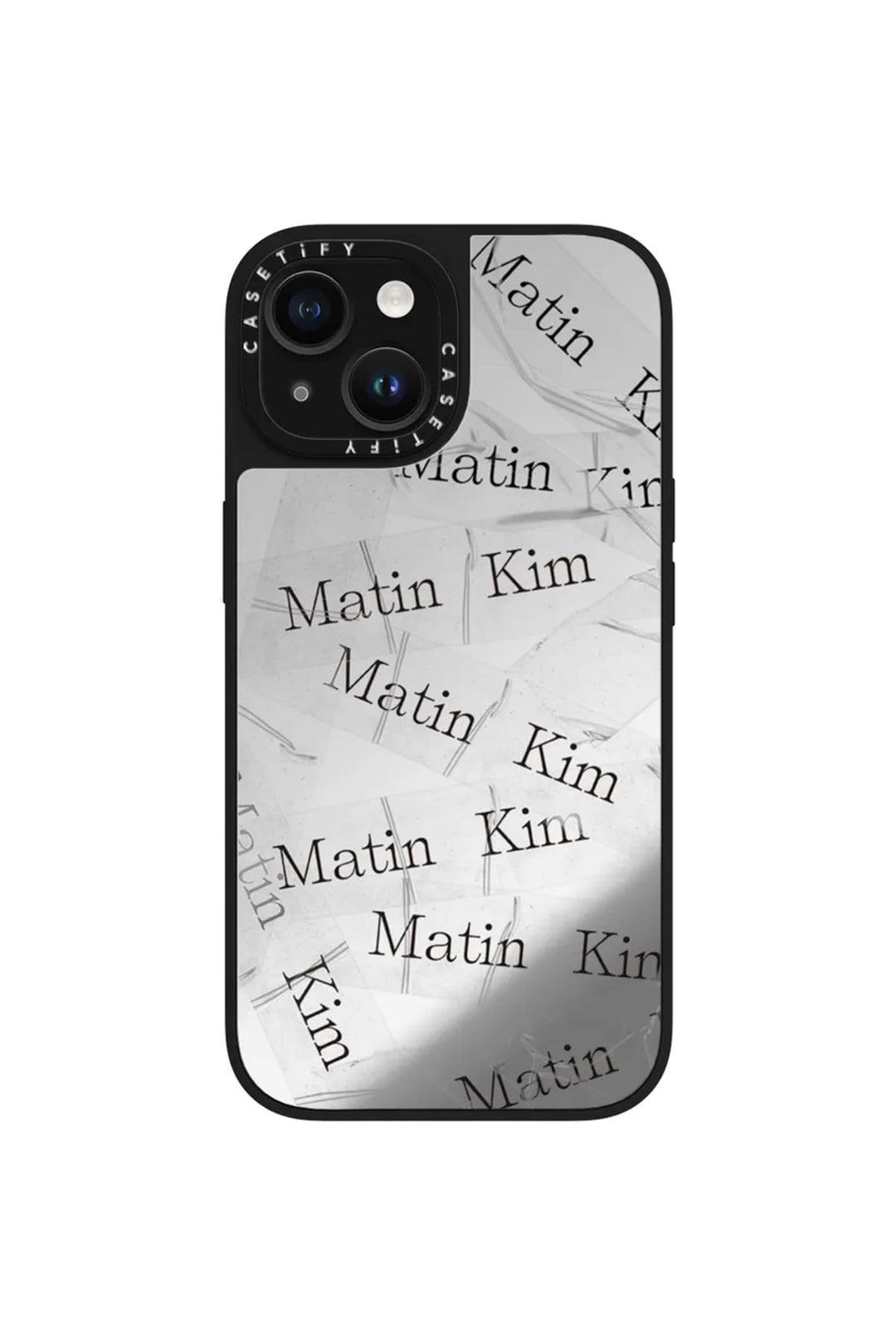 Matin Kim x Casetify Tape Case — Silver
