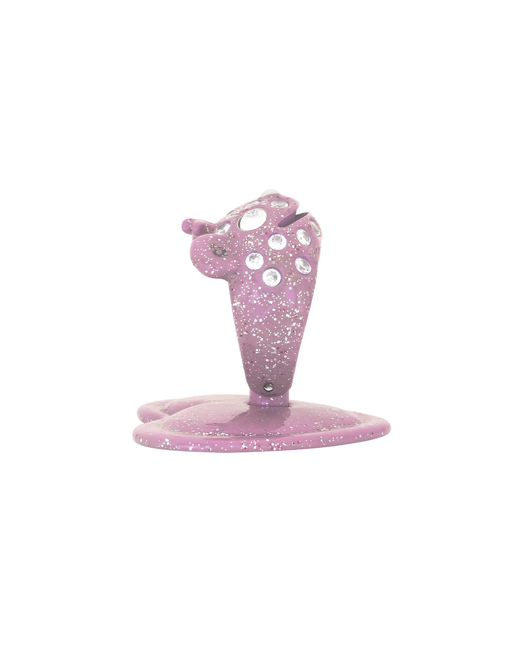 Stand Oil Princess Bear Grip Ring — Glitter Pink