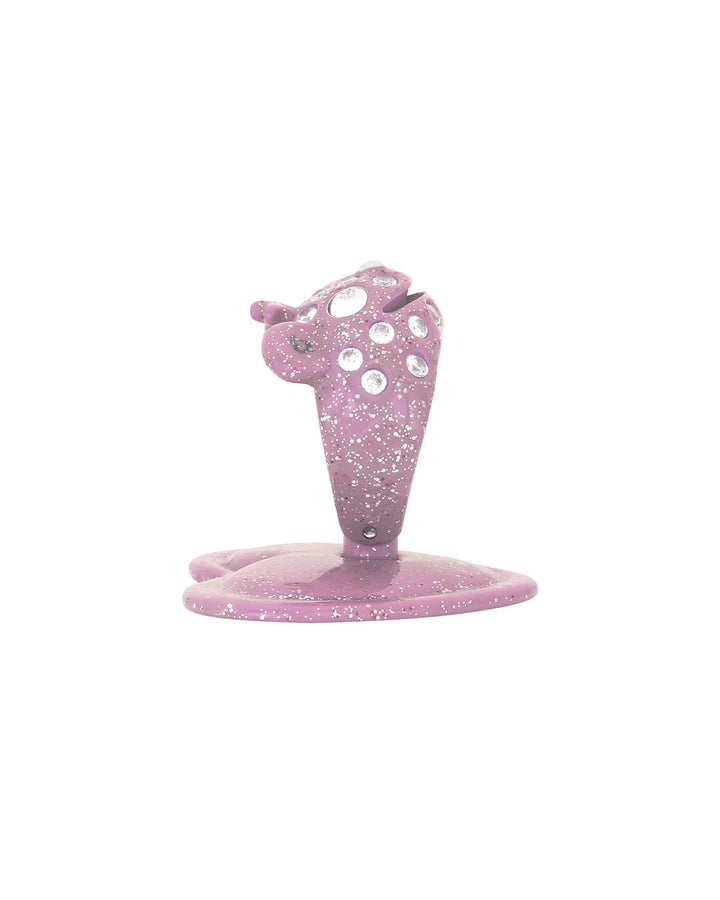 Stand Oil Princess Bear Grip Ring — Glitter Pink
