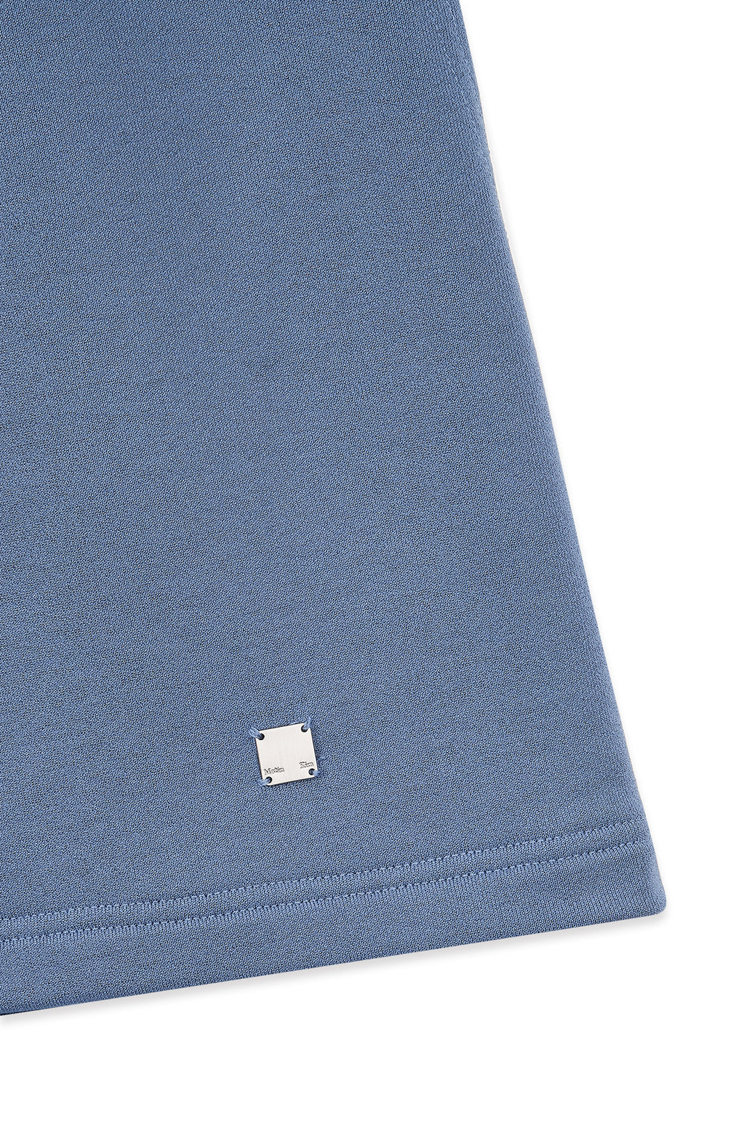 Matin Kim Back Pocket Glitter Bermuda Sweatpants — Blue