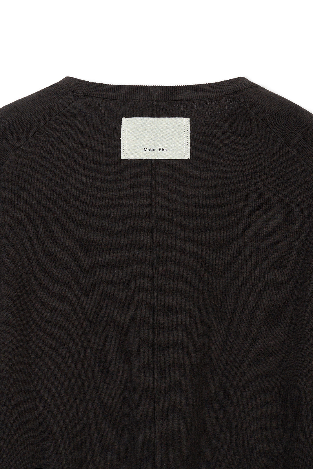 Matin Kim Raglan Sleeve Knit Pullover — Brown