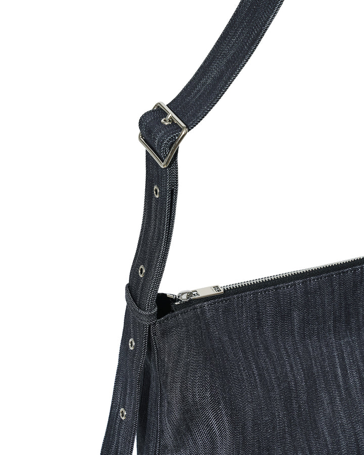 Stand Oil Ooze Bag — Slouchy Crossbody — Indigo