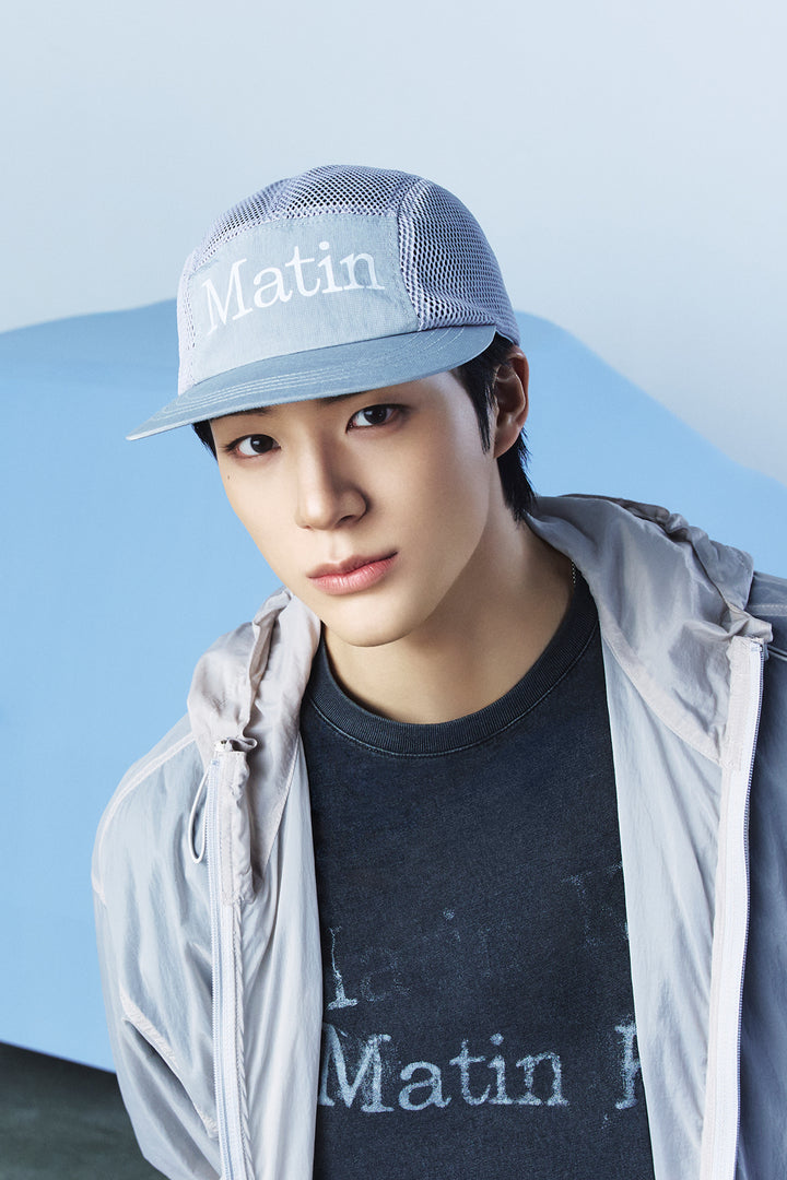 Matin Kim Light Mesh Cap — Gray