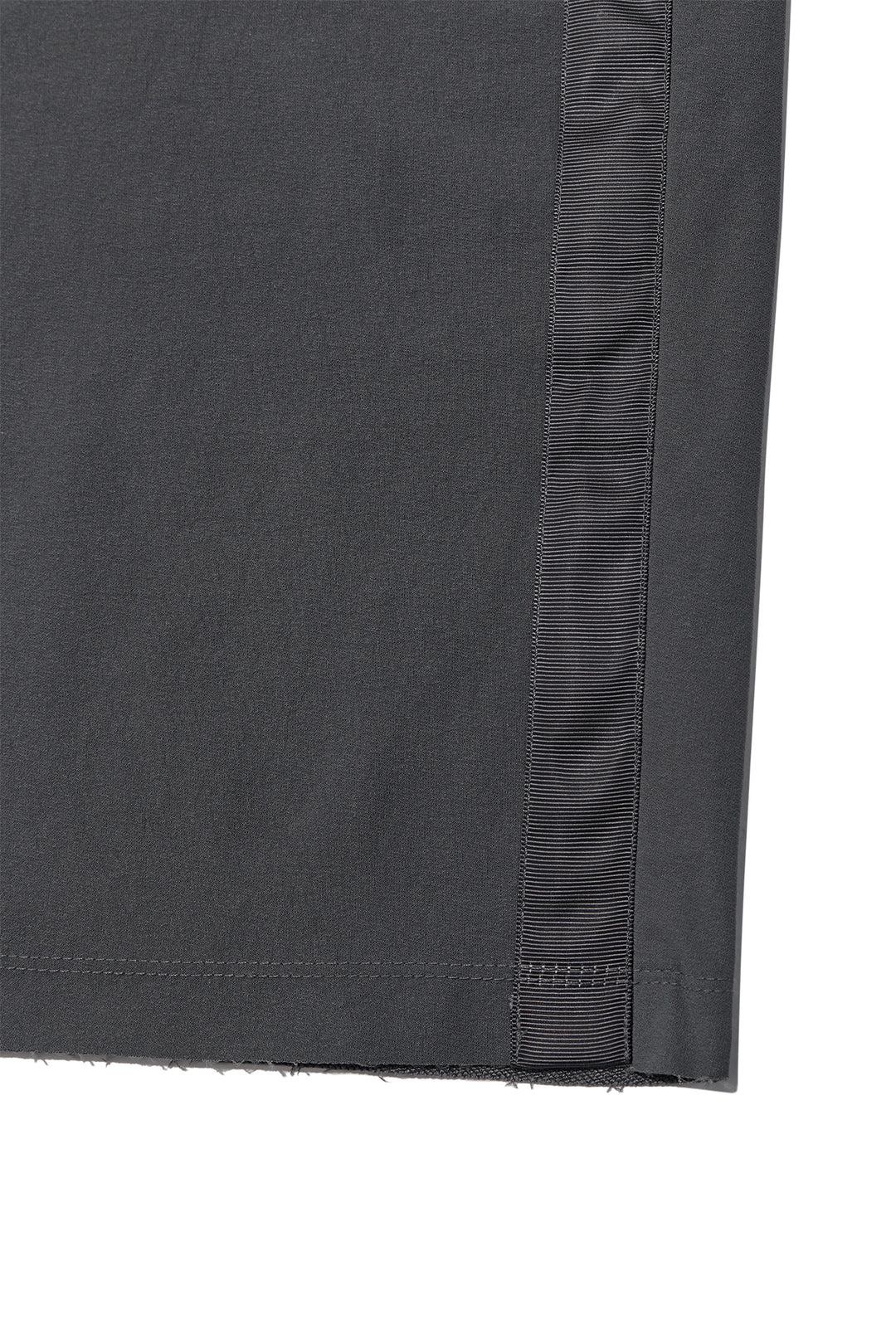 Matin Kim Side Taping Bermuda Shorts — Charcoal