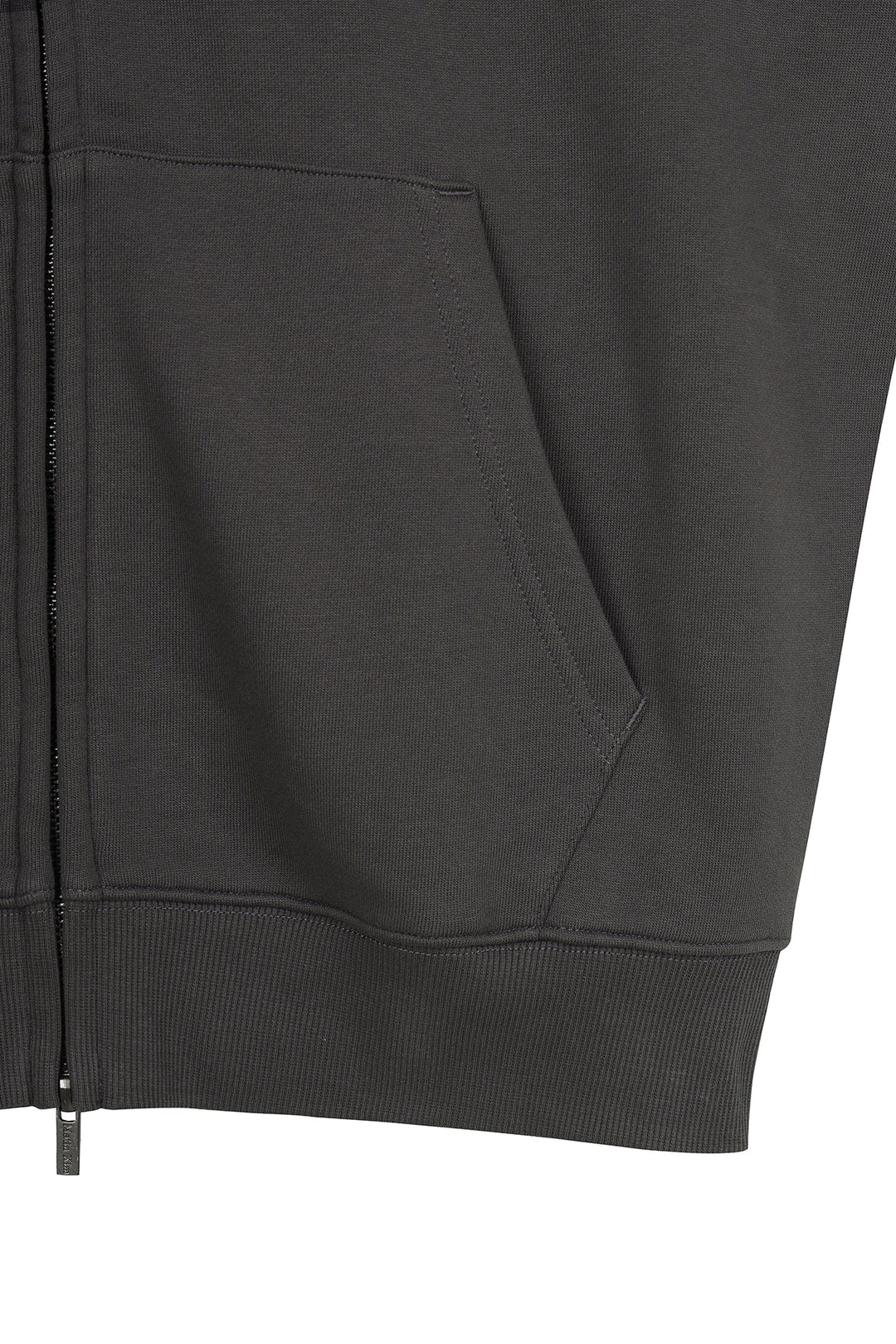 Matin Kim Graffiti Artwork Hoody Zip Up — Charcoal