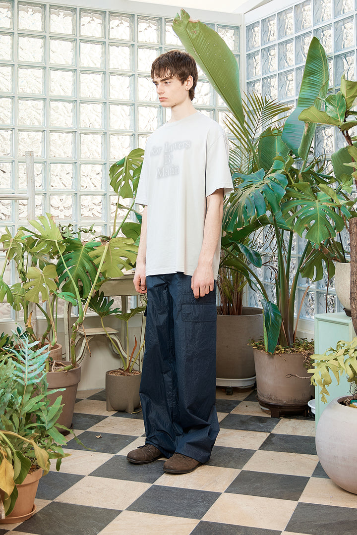 Matin Kim For Lovers Logo Point Top — Light Grey