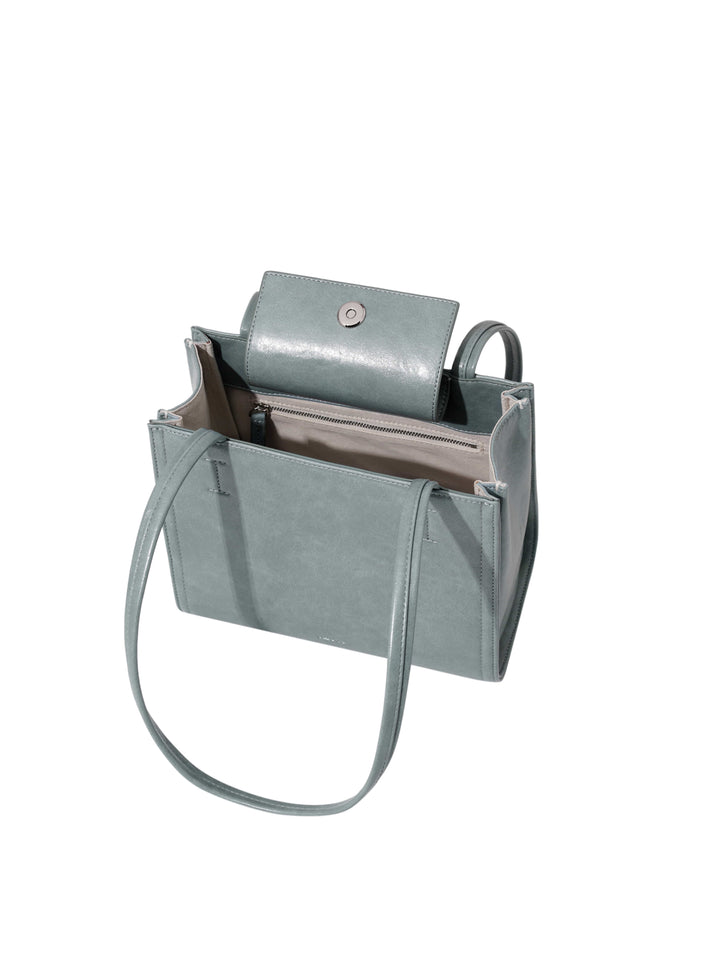 Stand Oil Oblong Mini Bag — Denim Blue