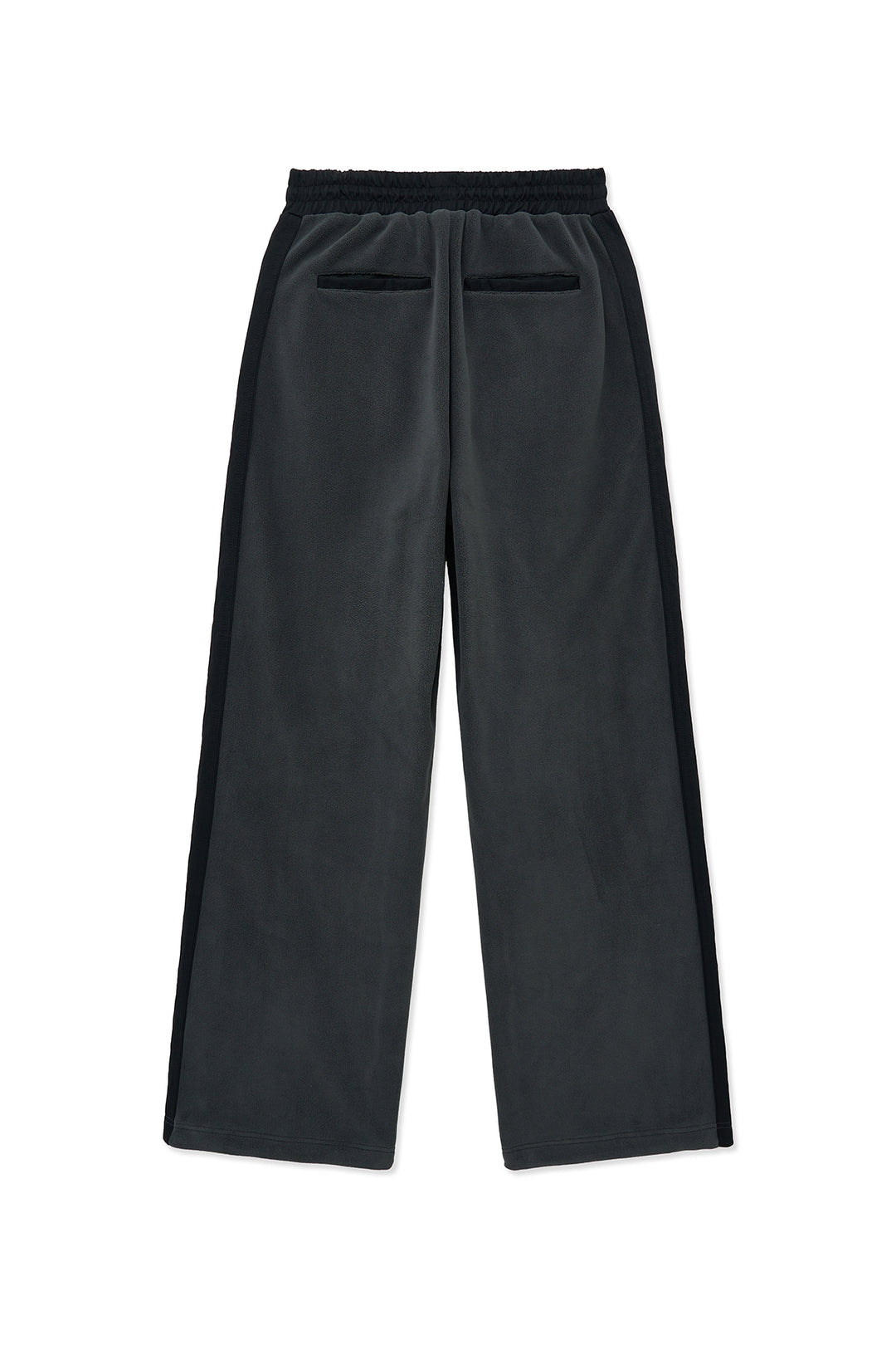 Matin Kim Sherpa Fleece Drawstring Pants — Charcoal