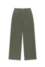 Matin Kim Stud Point Color Denim Pants — Khaki