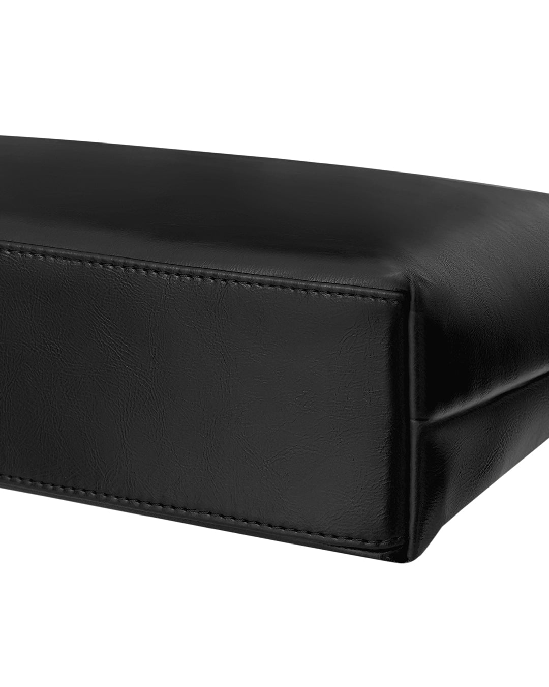 Stand Oil Ringo Bag Mini — Reversible Canvas &amp; Leather — Black