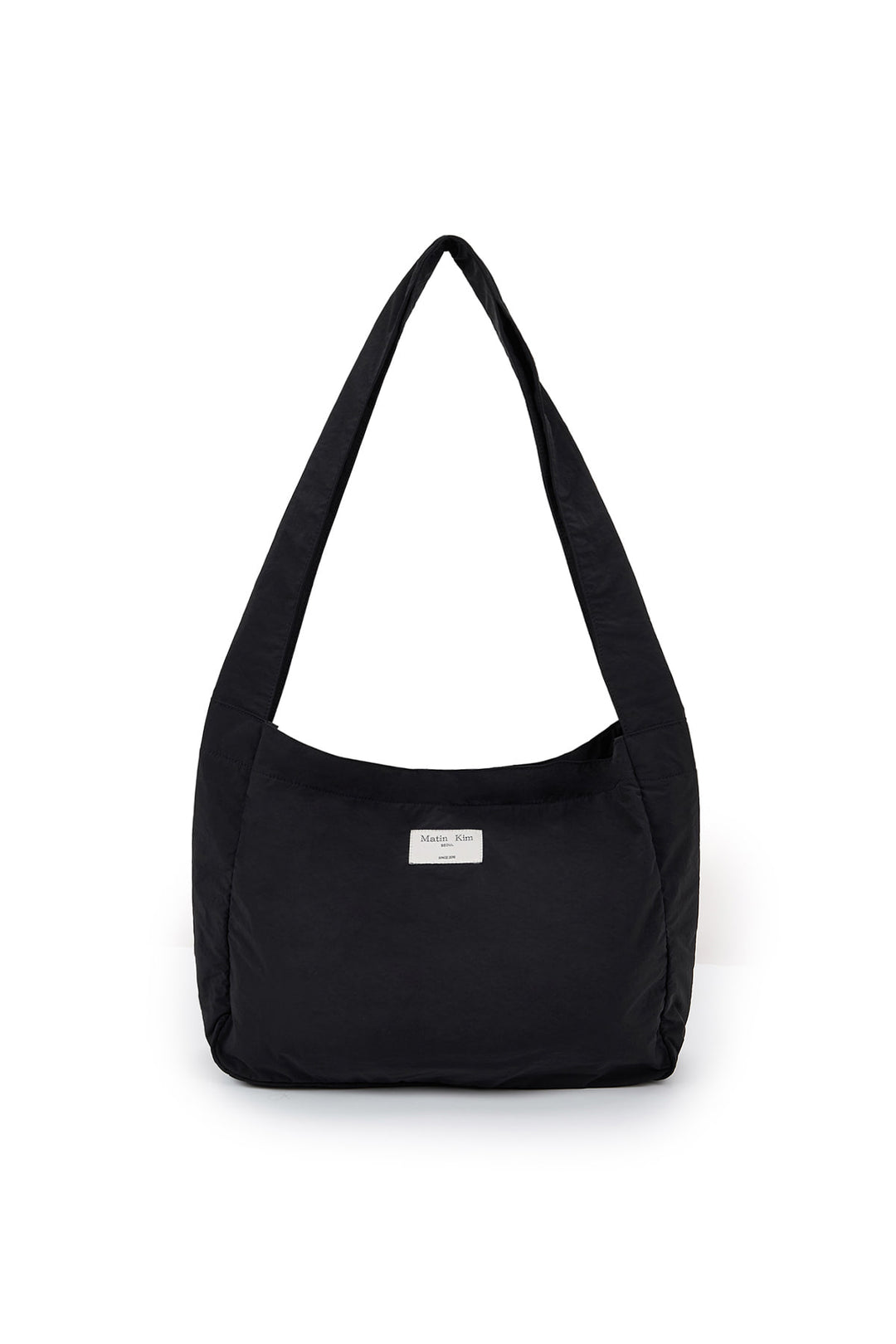 Matin Kim Crisp Big Ecobag — Black