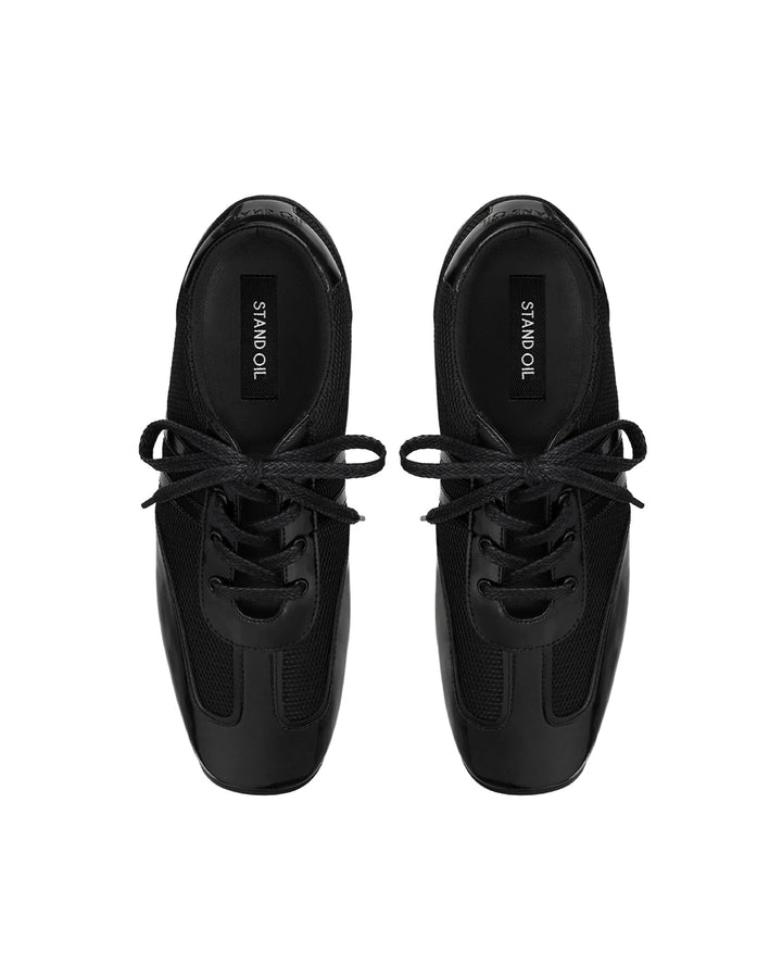 Stand Oil Morrow Square Sneakers — Black