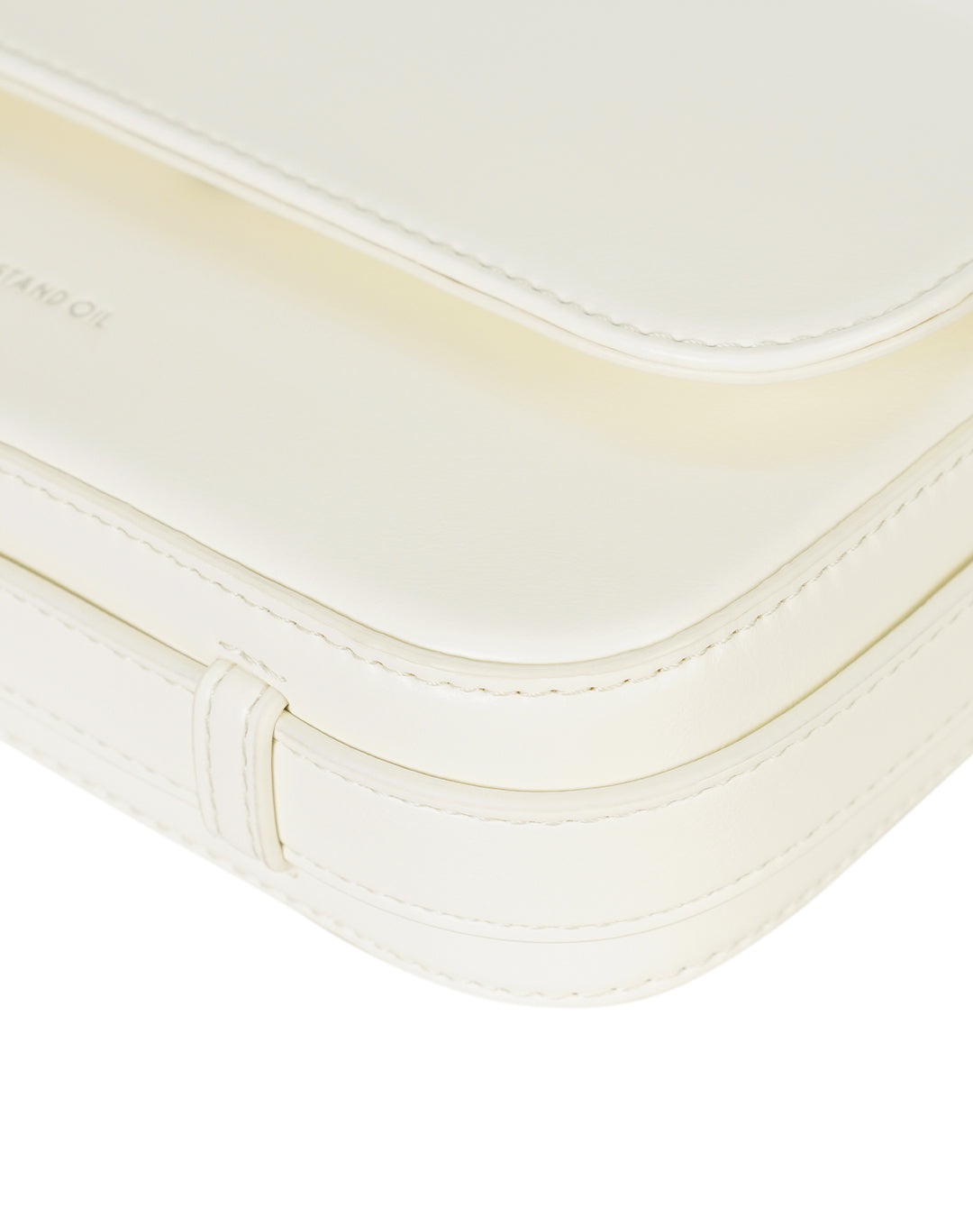Stand Oil Riddle Bag — Minimal Crossbody — Cream